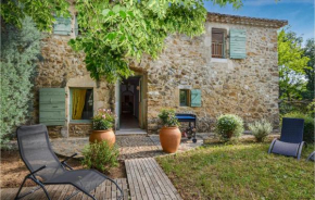Nice home in La Roque sur Cèze with Outdoor swimming pool, WiFi and 4 Bedrooms